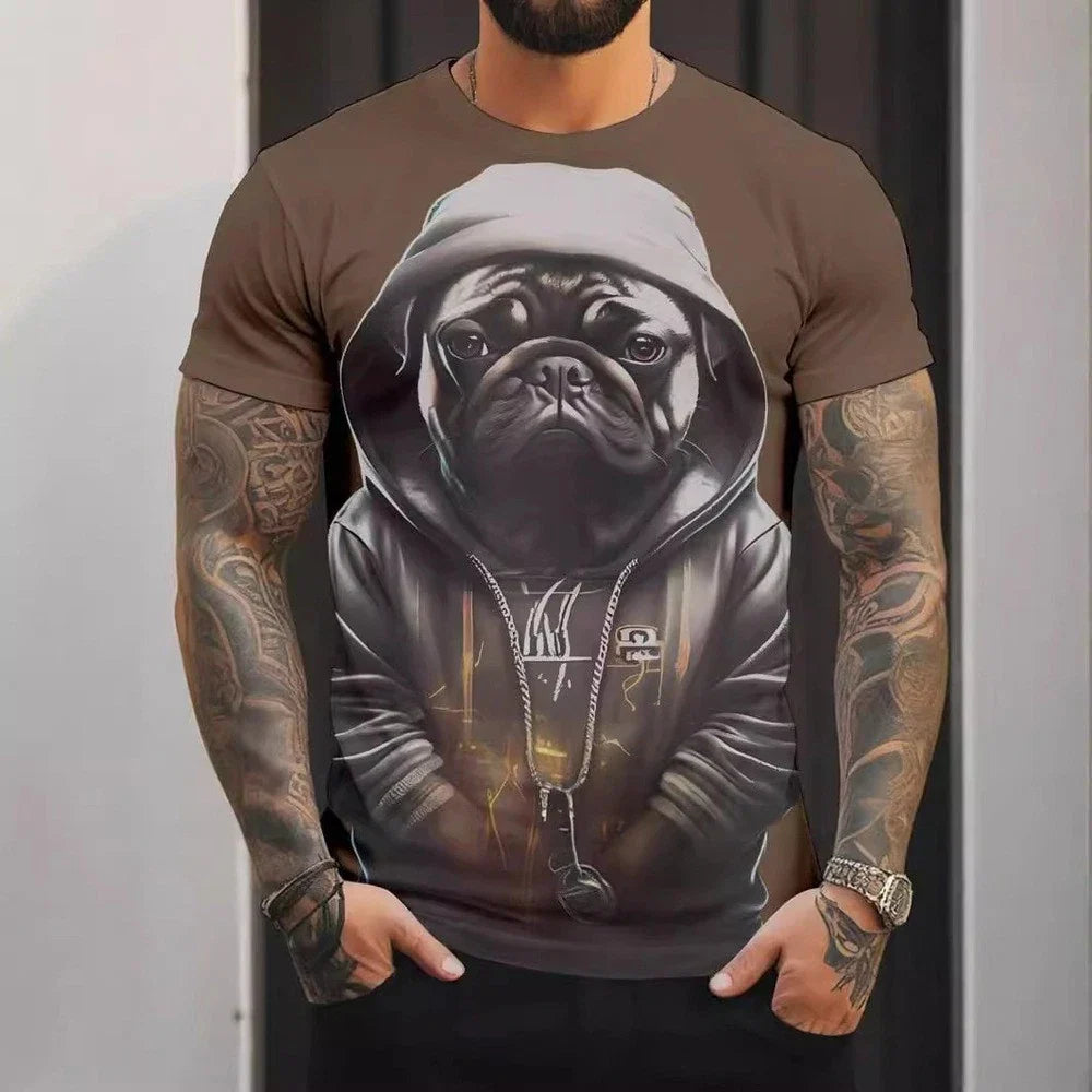 Mens loose fitting printed t shirt casual style suitable for all seasons wear Unisex T-shirt, Sweatshirt, Hoodie, Long Sleeve Tee - T-Shirt, Sweatshirt, Hoodie