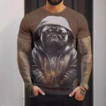 Mens loose fitting printed t shirt casual style suitable for all seasons wear Unisex T-shirt, Sweatshirt, Hoodie, Long Sleeve Tee - T-Shirt, Sweatshirt, Hoodie