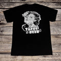 Tacos & Beer  Graphic T-Shirt  Adult Size Medium Unisex T-shirt, Sweatshirt, Hoodie, Long Sleeve Tee - T-Shirt, Sweatshirt, Hoodie