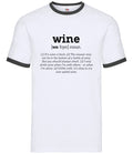 Definition Wine - Mens Ringer - Funny Red White Pinot Drinker Love Pub Unisex T-shirt, Sweatshirt, Hoodie, Long Sleeve Tee - T-Shirt, Sweatshirt, Hoodie