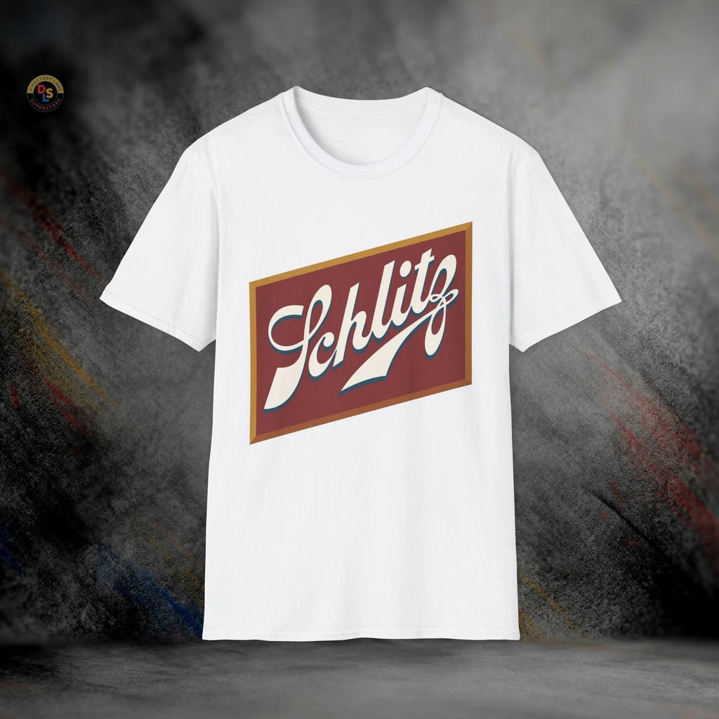 Schlitz Beer T-Shirt | Softstyle Tee Unisex T-shirt, Sweatshirt, Hoodie, Long Sleeve Tee - T-Shirt, Sweatshirt, Hoodie