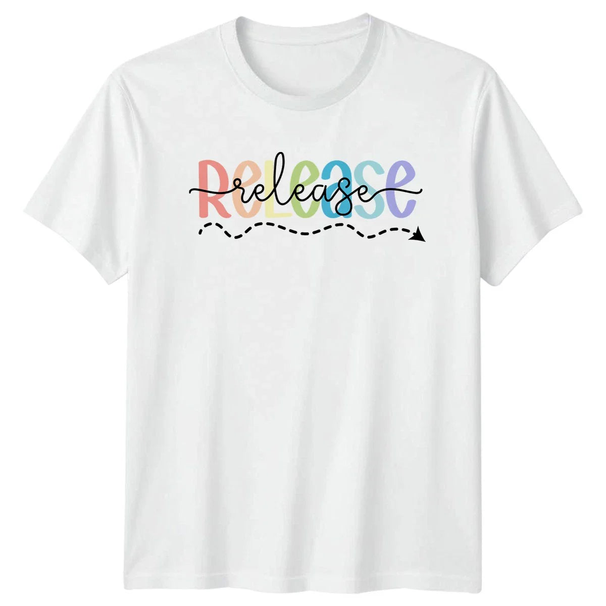 Release Womens T-Shirt Mental Health Aesthetic Wellness Birthday Gift For Her Unisex T-shirt, Sweatshirt, Hoodie, Long Sleeve Tee - T-Shirt, Sweatshirt, Hoodie