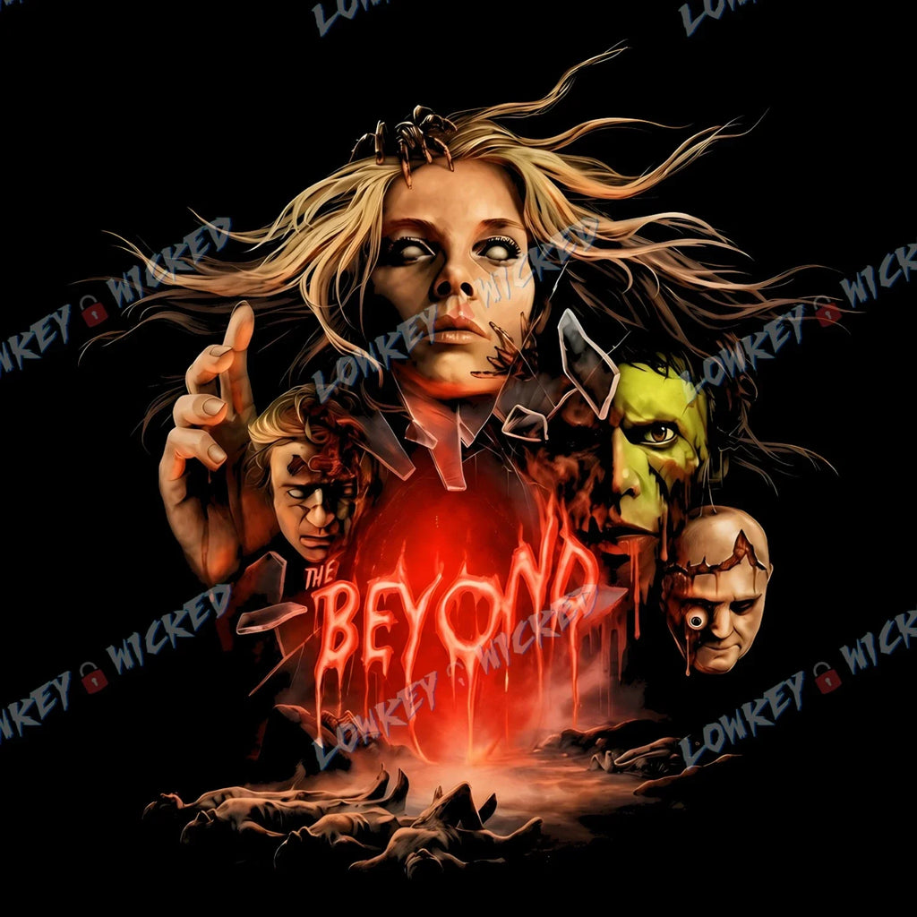 The Beyond Horror Movie T-Shirt | Lucio Fulci Italian Cult Classic | Graphic Tee Unisex T-shirt, Sweatshirt, Hoodie, Long Sleeve Tee - T-Shirt, Sweatshirt, Hoodie