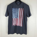 Well Worn Shirt Mens Extra Large Gray Graphic Crew Neck Short Sleeve Stretch USA Unisex T-shirt, Sweatshirt, Hoodie, Long Sleeve Tee - T-Shirt, Sweatshirt, Hoodie