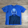 Vintage Blue Man Group T Shirt Mens Large Art Abstract Big Face Y2K Music Band Unisex T-shirt, Sweatshirt, Hoodie, Long Sleeve Tee - T-Shirt, Sweatshirt, Hoodie