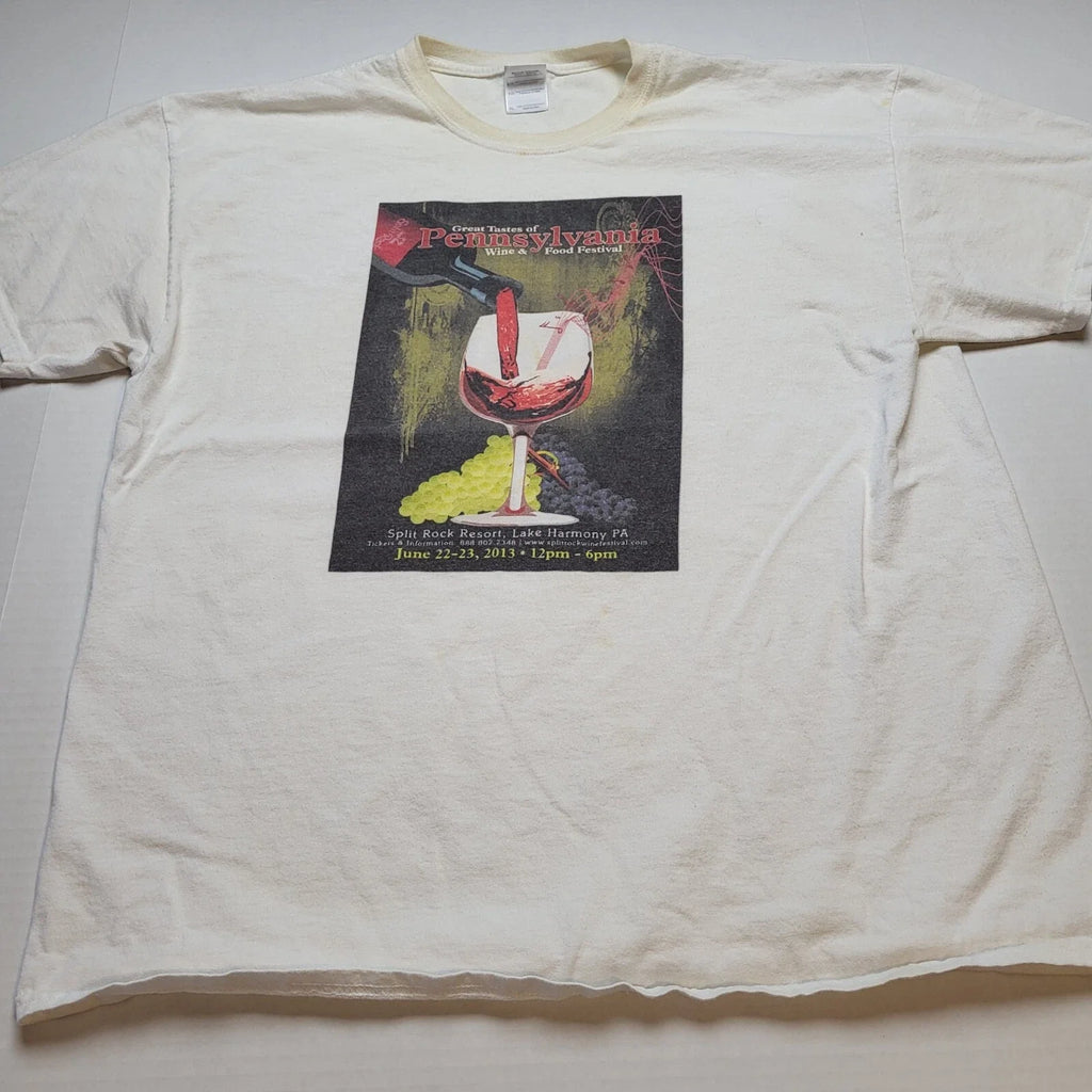 Pennsylvania Wine Food Festival T-Shirt Mens XL Harmony 2013 ?73 Unisex T-shirt, Sweatshirt, Hoodie, Long Sleeve Tee - T-Shirt, Sweatshirt, Hoodie