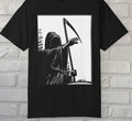 Grim Reaper Comic Shirt Vintage Goth Punk Dark Aesthetic Halloween Unisex Tee Unisex T-shirt, Sweatshirt, Hoodie, Long Sleeve Tee - T-Shirt, Sweatshirt, Hoodie
