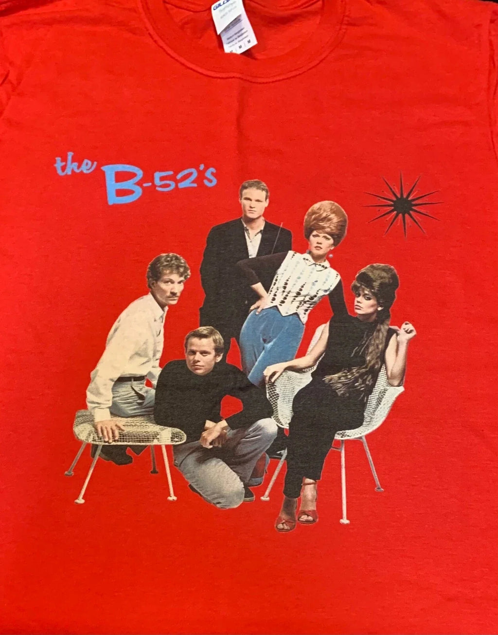 The B-52s 'RED PLANET' - Red Colour T-SHIRT - NEW  - new wave, punk, B52S Unisex T-shirt, Sweatshirt, Hoodie, Long Sleeve Tee - T-Shirt, Sweatshirt, Hoodie