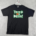 Jerzees Men's Black Trick Or Beer Cotton Crew Neck Short Sleeve T Shirt Size XL Unisex T-shirt, Sweatshirt, Hoodie, Long Sleeve Tee - T-Shirt, Sweatshirt, Hoodie
