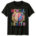 Mental Health Matters Womens T-Shirt Awareness Mental Health Birthday Unisex T-shirt, Sweatshirt, Hoodie, Long Sleeve Tee - T-Shirt, Sweatshirt, Hoodie