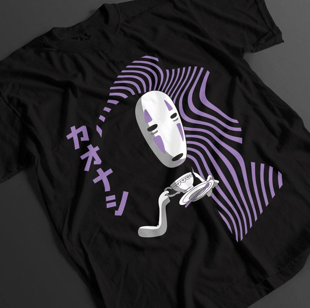 New! Spirited Away Shirt No Face T shirt Full Size S-5XL NT250 Unisex T-shirt, Sweatshirt, Hoodie, Long Sleeve Tee - T-Shirt, Sweatshirt, Hoodie