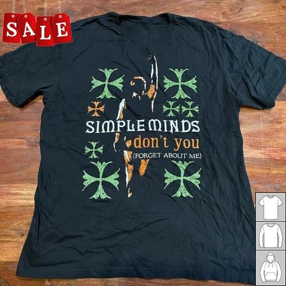New Simple Minds Graphic Gift For Fans Unisex S-5XL Shirt MO482 Unisex T-shirt, Sweatshirt, Hoodie, Long Sleeve Tee - T-Shirt, Sweatshirt, Hoodie
