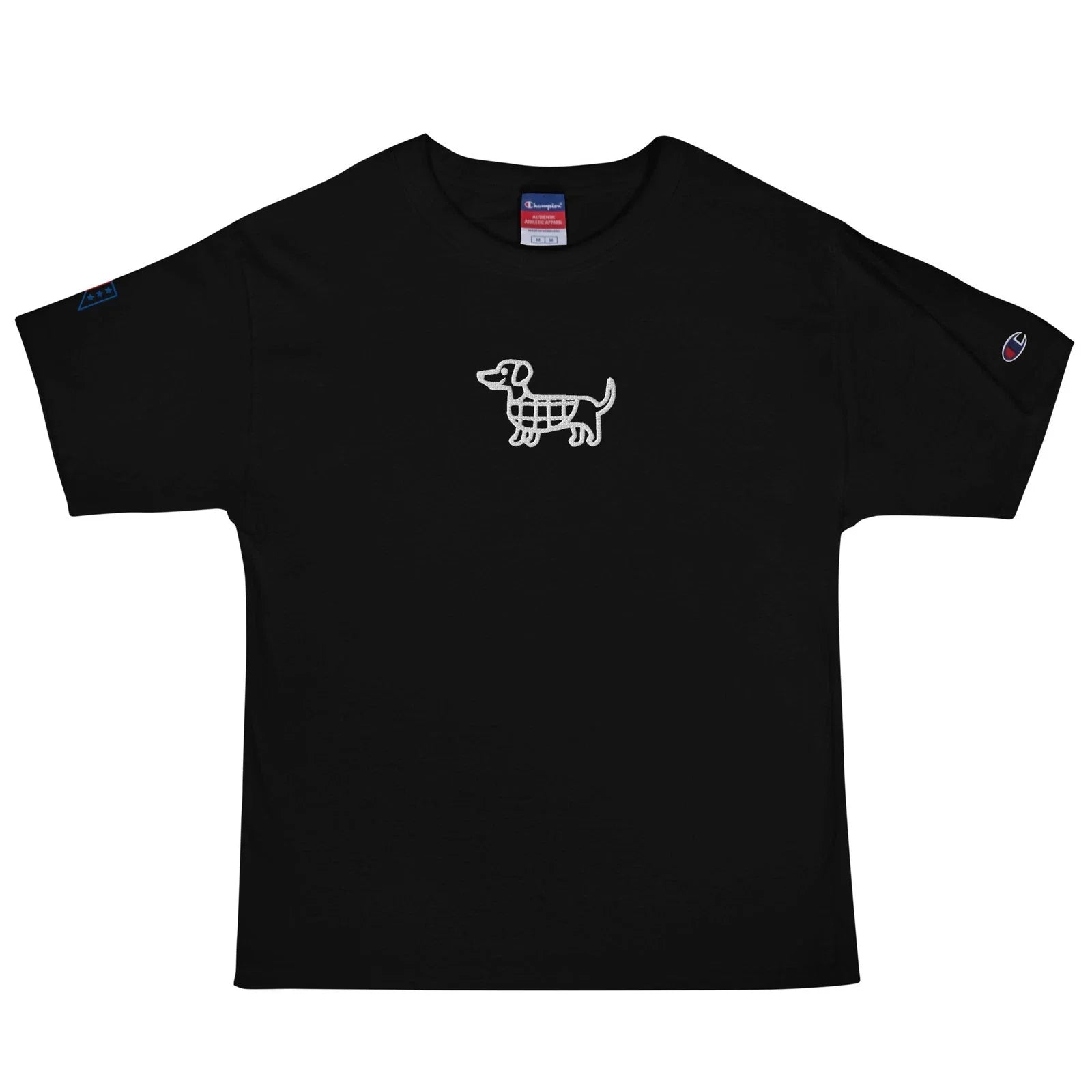 DOXND x Champion Dachshund Tee Wiener Dog Streetwear Unisex T-shirt, Sweatshirt, Hoodie, Long Sleeve Tee - T-Shirt, Sweatshirt, Hoodie