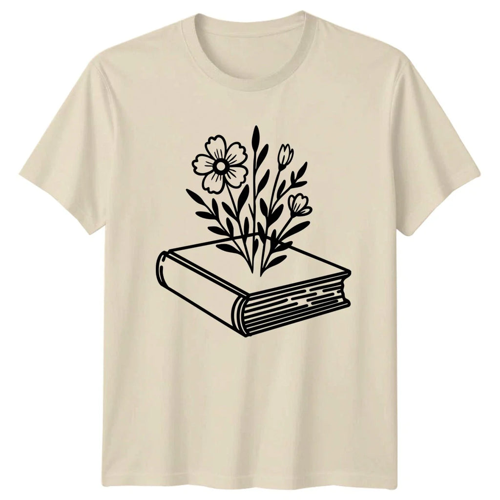 Reading Helps You Grow T-Shirt Bookworm Floral Reading Literature Unisex T-shirt, Sweatshirt, Hoodie, Long Sleeve Tee - T-Shirt, Sweatshirt, Hoodie