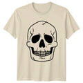 Classic Skull Illustration Design T-Shirt Skull Art Gothic Halloween Halloween Unisex T-shirt, Sweatshirt, Hoodie, Long Sleeve Tee - T-Shirt, Sweatshirt, Hoodie
