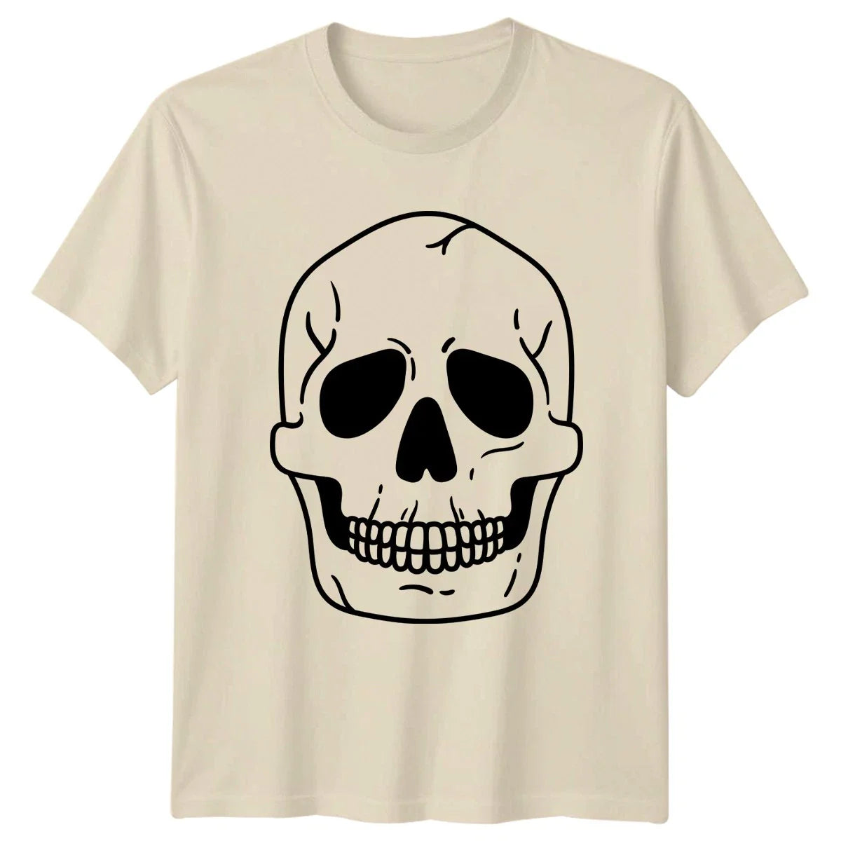 Classic Skull Illustration Design T-Shirt Skull Art Gothic Halloween Halloween Unisex T-shirt, Sweatshirt, Hoodie, Long Sleeve Tee - T-Shirt, Sweatshirt, Hoodie