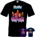 Deep Purple Burn t-shirt hard rock band all sizes S-5XL Unisex T-shirt, Sweatshirt, Hoodie, Long Sleeve Tee - T-Shirt, Sweatshirt, Hoodie