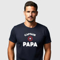 Captain Papa Enkr Men's Short Sleeve T-Shirt Color Navy Blue Unisex T-shirt, Sweatshirt, Hoodie, Long Sleeve Tee - T-Shirt, Sweatshirt, Hoodie