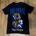 Pop Smoke King Of New York Graphic Tee Mens Size Medium Unisex T-shirt, Sweatshirt, Hoodie, Long Sleeve Tee - T-Shirt, Sweatshirt, Hoodie