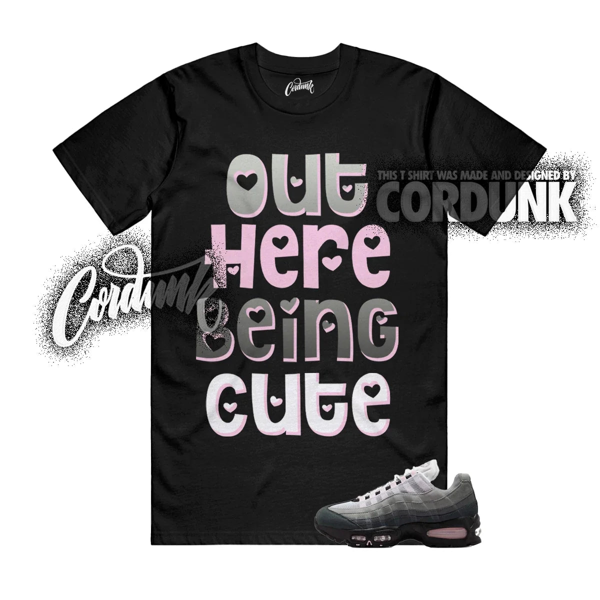 Air Max 95 Pink Foam OG Big Bubble White Black Silver T Shirt Match OHBC Unisex T-shirt, Sweatshirt, Hoodie, Long Sleeve Tee - T-Shirt, Sweatshirt, Hoodie