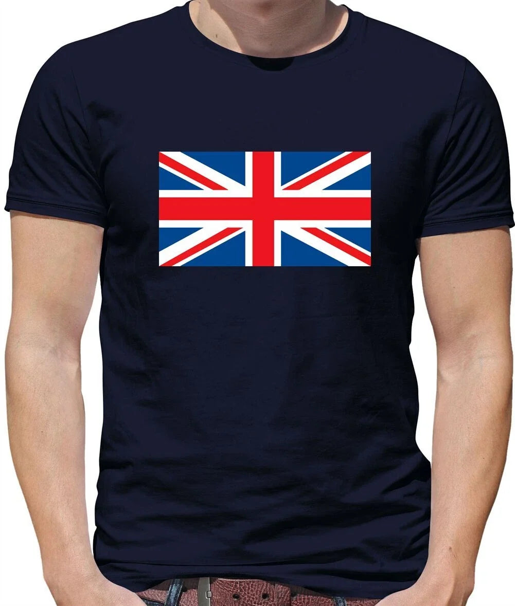 Union Jack Flag - Mens T-Shirt - UK London Britain British United Kingdom Unisex T-shirt, Sweatshirt, Hoodie, Long Sleeve Tee - T-Shirt, Sweatshirt, Hoodie