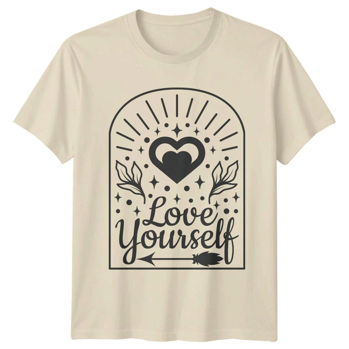 Love Yourself T-Shirt Boho Aesthetic Self Care Valentines Gift For Him And Her Unisex T-shirt, Sweatshirt, Hoodie, Long Sleeve Tee - T-Shirt, Sweatshirt, Hoodie