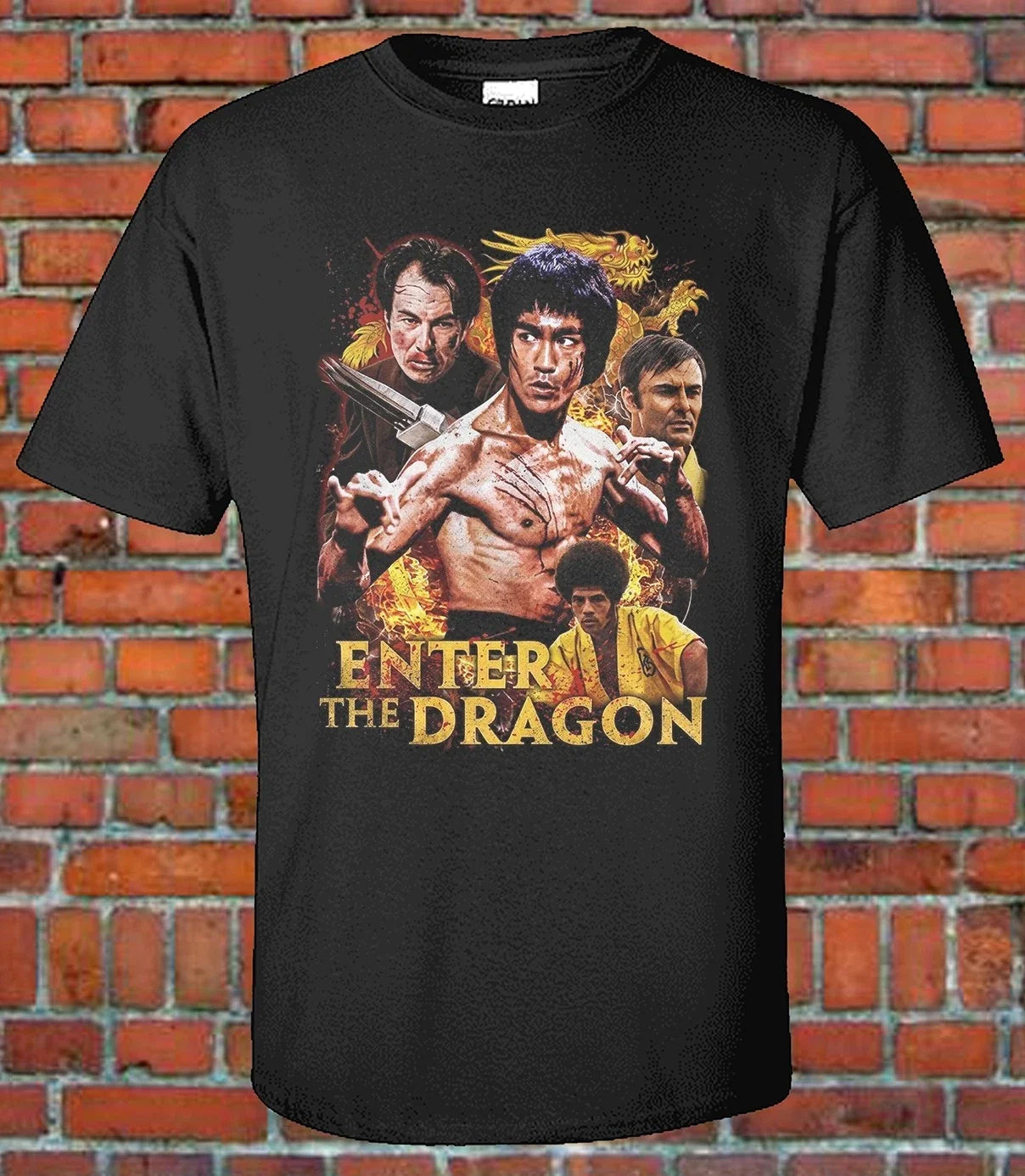 VINTAGE MARTIAL ARTS MASTER GRAPHIC TEE BLACK HEAVY COTTON RETRO ACTION LEE Unisex T-shirt, Sweatshirt, Hoodie, Long Sleeve Tee - T-Shirt, Sweatshirt, Hoodie