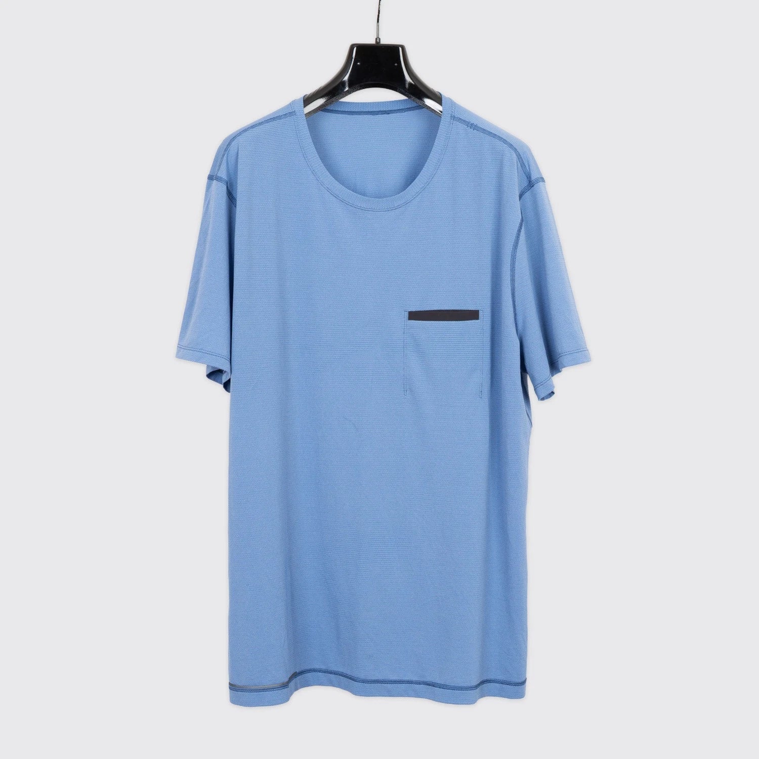 Lululemon Pocket Tee XXL Men Blue Lightweight Active Crewneck T-Shirt Unisex T-shirt, Sweatshirt, Hoodie, Long Sleeve Tee - T-Shirt, Sweatshirt, Hoodie
