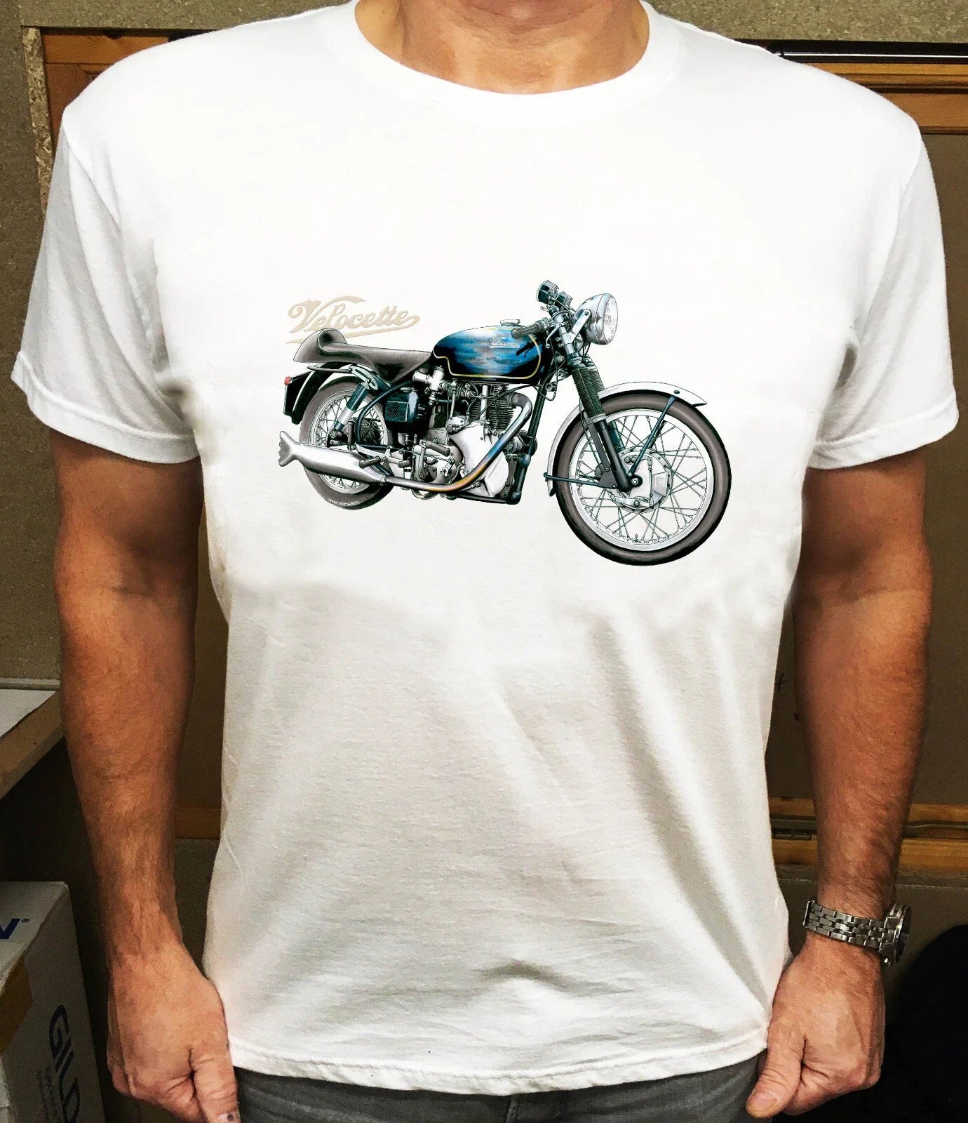 Velocette Thruxton Venom - Short Sleeve T-Shirt Unisex Unisex T-shirt, Sweatshirt, Hoodie, Long Sleeve Tee - T-Shirt, Sweatshirt, Hoodie