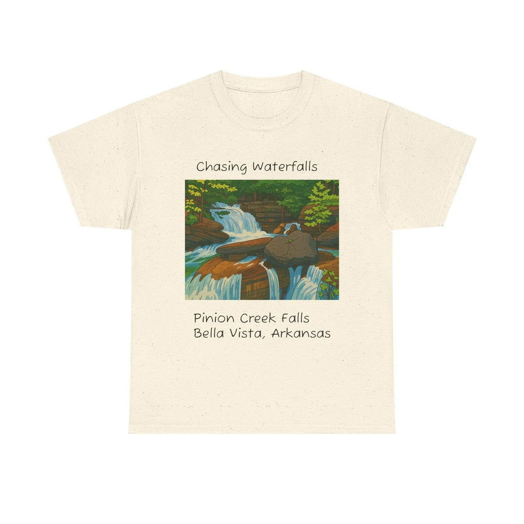 Chasing Waterfalls Pinion Creek Falls Bella Vista Arkansas Tshirt Unisex T-shirt, Sweatshirt, Hoodie, Long Sleeve Tee - T-Shirt, Sweatshirt, Hoodie