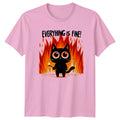 Sleeping Cat On Books Cartoon T-Shirt Cute Kitten Reader Tee Unisex T-shirt, Sweatshirt, Hoodie, Long Sleeve Tee - T-Shirt, Sweatshirt, Hoodie