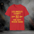 Rescue Squad 51 Emergency T-Shirt | Softstyle Tee Unisex T-shirt, Sweatshirt, Hoodie, Long Sleeve Tee - T-Shirt, Sweatshirt, Hoodie