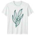 Hand Drawn Leaves Womens T-Shirt Minimalist Leaves Gardening Birthday Gift Unisex T-shirt, Sweatshirt, Hoodie, Long Sleeve Tee - T-Shirt, Sweatshirt, Hoodie