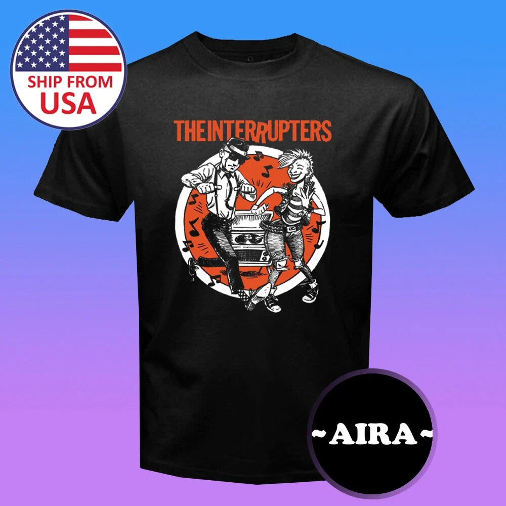 The Interrupters Men's Black Size S-5XL Unisex T-shirt, Sweatshirt, Hoodie, Long Sleeve Tee - T-Shirt, Sweatshirt, Hoodie