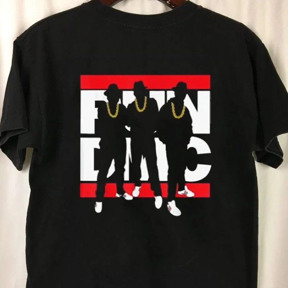 Run DMC Rapper Group Tee, Retro Run-D.M.C Hip Hop Group Tee, for 80s Rap Fans Unisex T-shirt, Sweatshirt, Hoodie, Long Sleeve Tee - T-Shirt, Sweatshirt, Hoodie