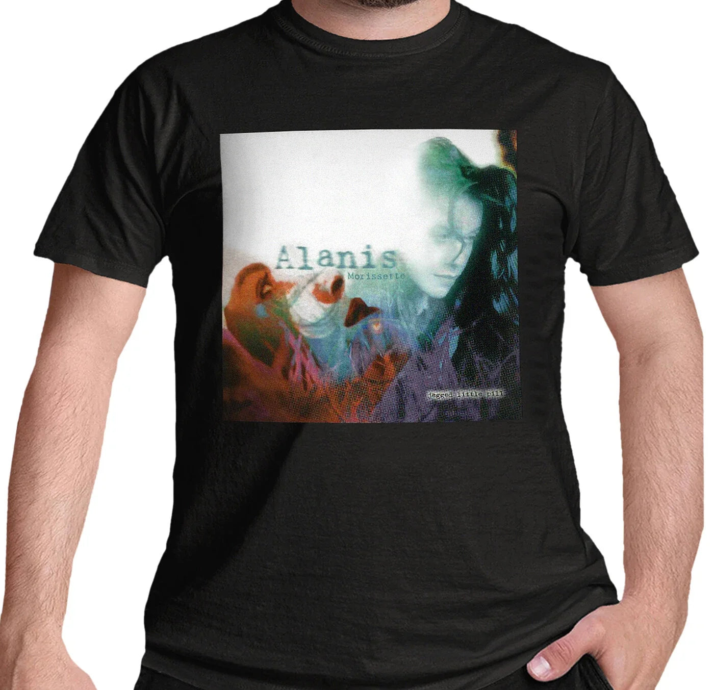Official Alanis Morissette T Shirt Jagged Little Pill Black New S To XXL Unisex T-shirt, Sweatshirt, Hoodie, Long Sleeve Tee - T-Shirt, Sweatshirt, Hoodie