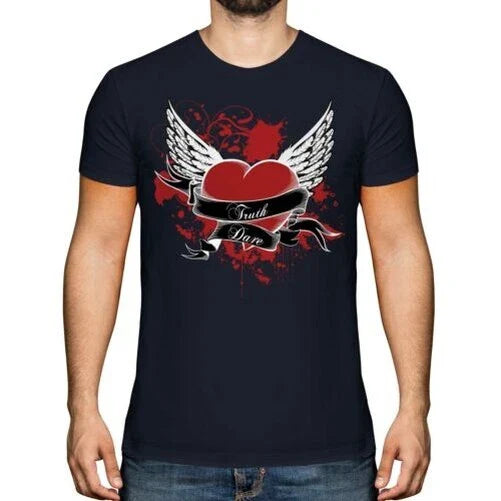 Truth O Dare Tattoo Mens Printed Fashion T-Shirt Hipster Gradasso Trendy Unisex T-shirt, Sweatshirt, Hoodie, Long Sleeve Tee - T-Shirt, Sweatshirt, Hoodie