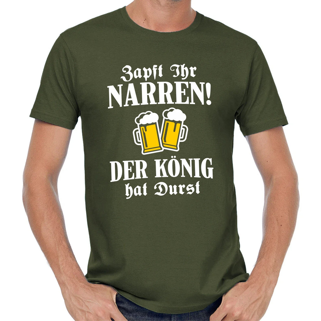 Tap you fools The king is thirsty Sayings Saying Comedy Fun Beer T-Shirt Unisex T-shirt, Sweatshirt, Hoodie, Long Sleeve Tee - T-Shirt, Sweatshirt, Hoodie