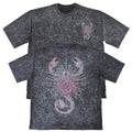 Scorpion Rose Tattoo Womens Carbon Grey French Terry Tee Zodiac Gift For Her Unisex T-shirt, Sweatshirt, Hoodie, Long Sleeve Tee - T-Shirt, Sweatshirt, Hoodie