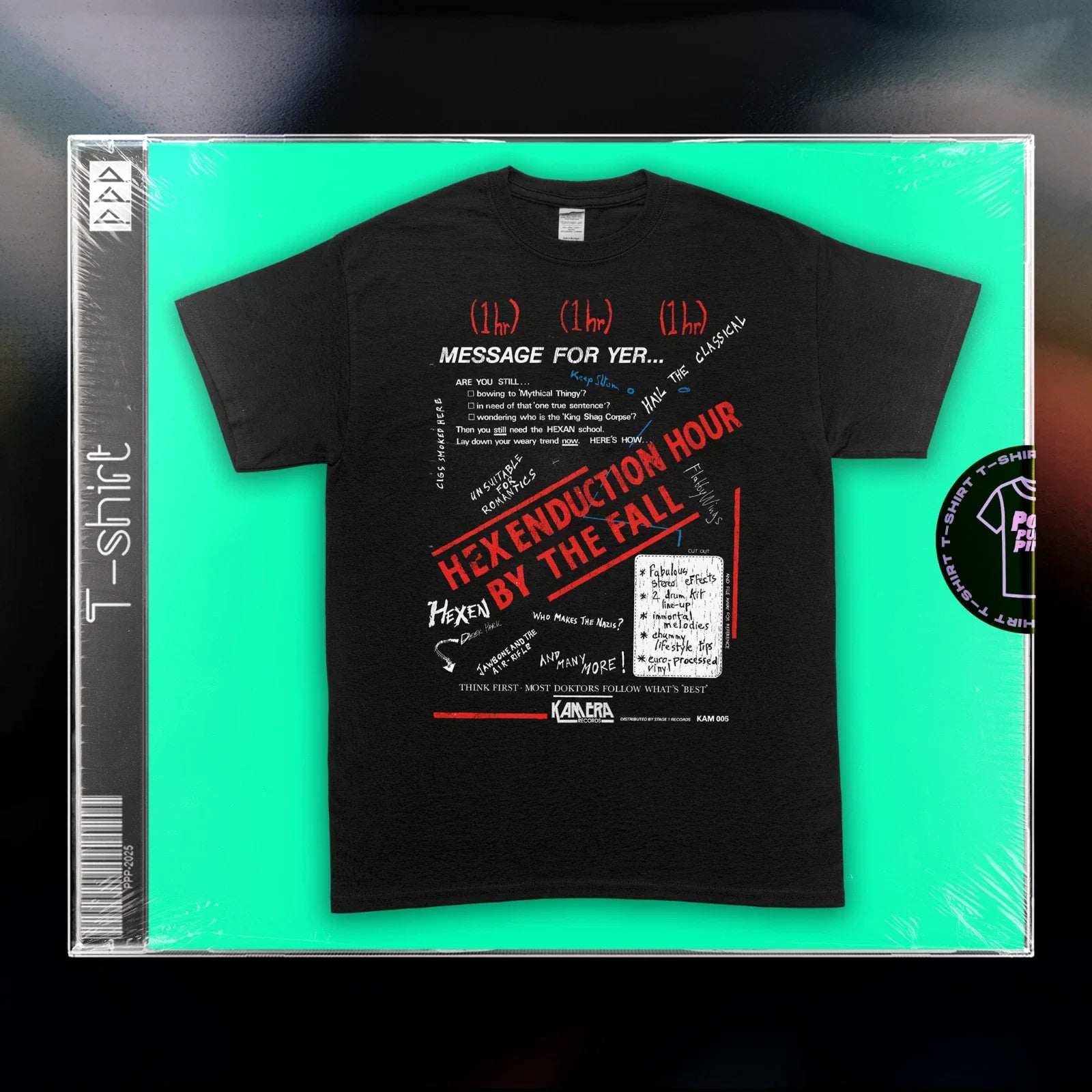 The Fall - Hex Enduction Hour Mark E Smith Punk Manchester 150GSM Vegan T-Shirt Unisex T-shirt, Sweatshirt, Hoodie, Long Sleeve Tee - T-Shirt, Sweatshirt, Hoodie
