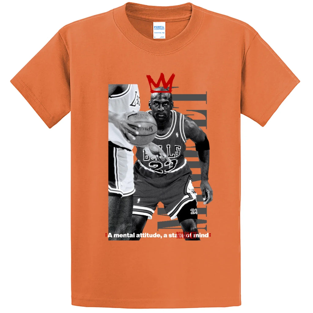 NEW STREETWEAR ON DEMAND MJ MINDSET VOL 2 ORANGE TEE SHIRT SM-4XLARGE MADE USA Unisex T-shirt, Sweatshirt, Hoodie, Long Sleeve Tee - T-Shirt, Sweatshirt, Hoodie