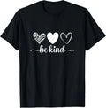 Be Kind Minimalist Love Kindness Positive T-Shirt unisex T-Shirt Unisex T-shirt, Sweatshirt, Hoodie, Long Sleeve Tee - T-Shirt, Sweatshirt, Hoodie