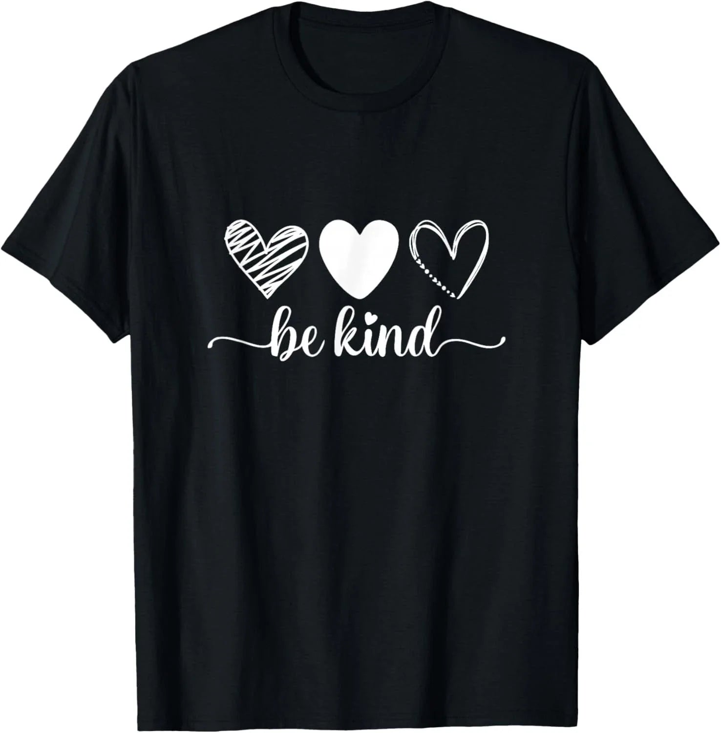 Be Kind Minimalist Love Kindness Positive T-Shirt unisex T-Shirt Unisex T-shirt, Sweatshirt, Hoodie, Long Sleeve Tee - T-Shirt, Sweatshirt, Hoodie