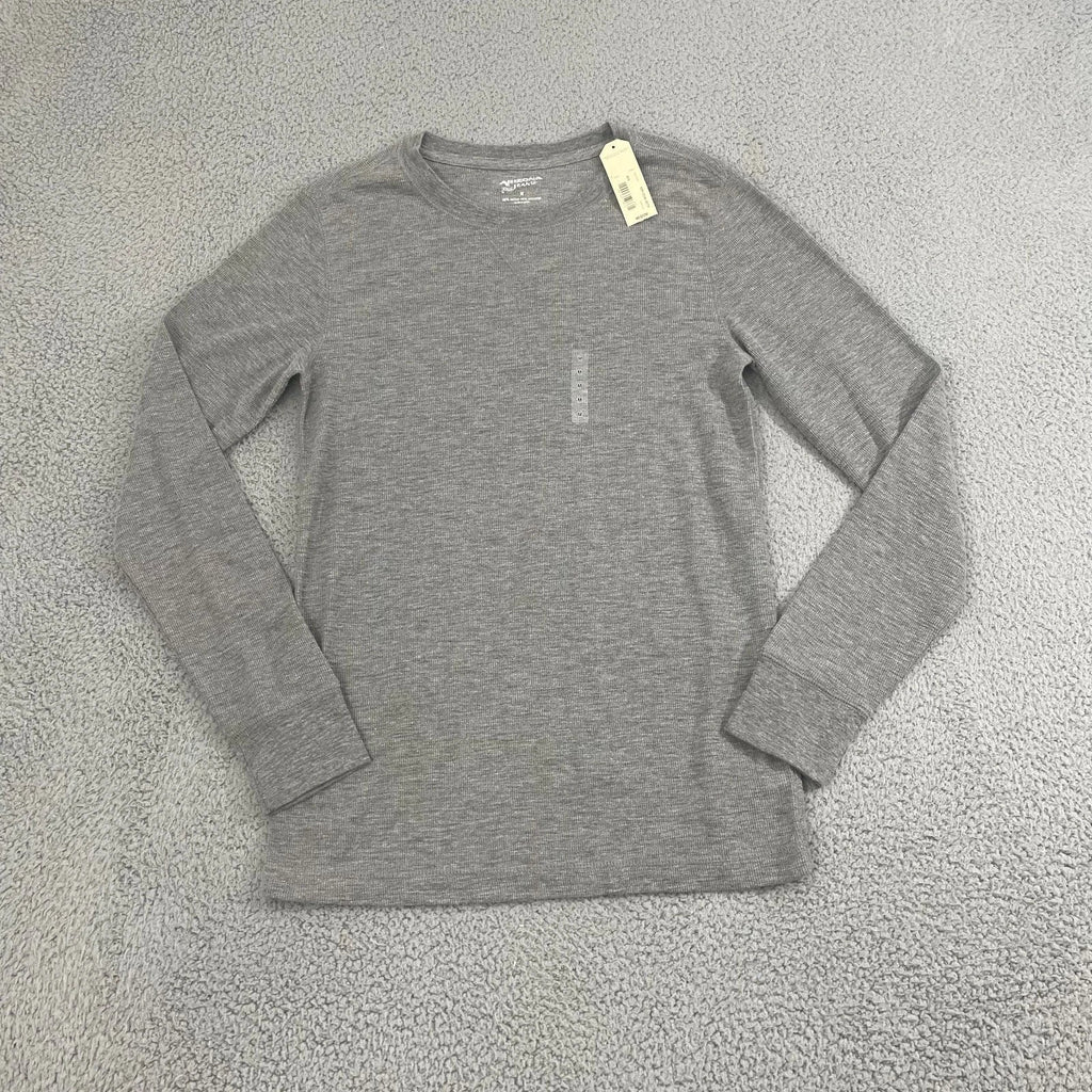 New Arizona Jean Co. Thermal Shirt Men M Gray Minimalist Skater Long Sleeve Unisex T-shirt, Sweatshirt, Hoodie, Long Sleeve Tee - T-Shirt, Sweatshirt, Hoodie