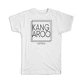 Gift T-Shirt : KANGAROO Australia Square Modern Minimalist Font Unisex T-shirt, Sweatshirt, Hoodie, Long Sleeve Tee - T-Shirt, Sweatshirt, Hoodie