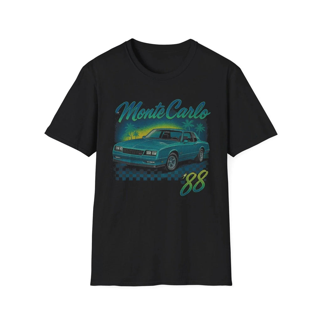 1988 Monte Carlo SS T-Shirt Classic Chevy Muscle Car Retro Street Style Tee Unisex T-shirt, Sweatshirt, Hoodie, Long Sleeve Tee - T-Shirt, Sweatshirt, Hoodie