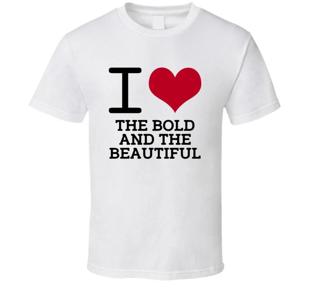 The Bold and the Beautiful I Heart Classic Soap Opera Tv Show T Shirt Unisex T-shirt, Sweatshirt, Hoodie, Long Sleeve Tee - T-Shirt, Sweatshirt, Hoodie