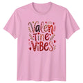 Valentine Vibes T-Shirt Valentines Day Romance Gift For Him And Her Unisex T-shirt, Sweatshirt, Hoodie, Long Sleeve Tee - T-Shirt, Sweatshirt, Hoodie