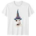 Wizard Bull Terrier Dog Halloween Mens T-Shirt Cute Pup Tee Unisex T-shirt, Sweatshirt, Hoodie, Long Sleeve Tee - T-Shirt, Sweatshirt, Hoodie