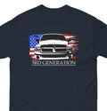 3rd Gen Truck Tshirt With American Flag, Gift For Him, Shirt Sizes S-5Xl Unisex T-shirt, Sweatshirt, Hoodie, Long Sleeve Tee - T-Shirt, Sweatshirt, Hoodie